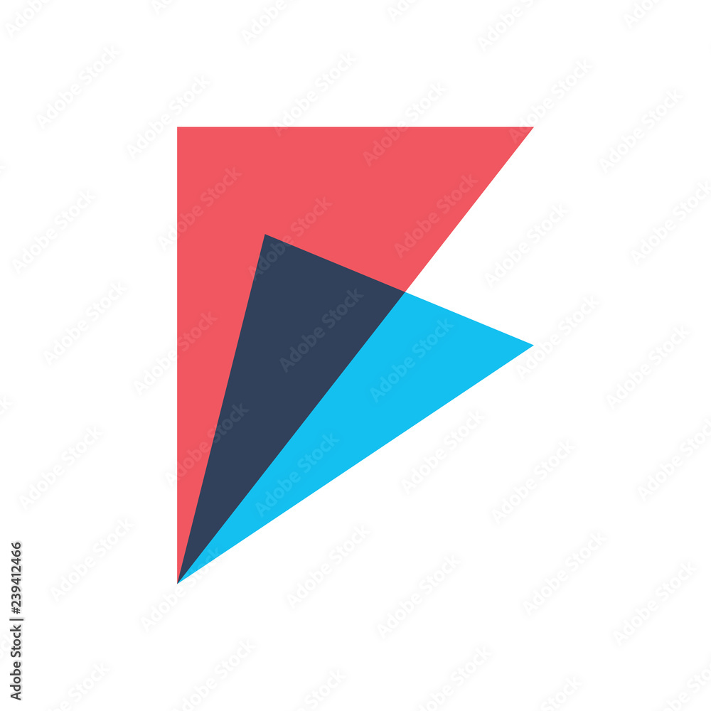 Letter F Abstract Logo