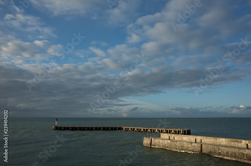 Wallpaper Mural pier at sunset Torontodigital.ca