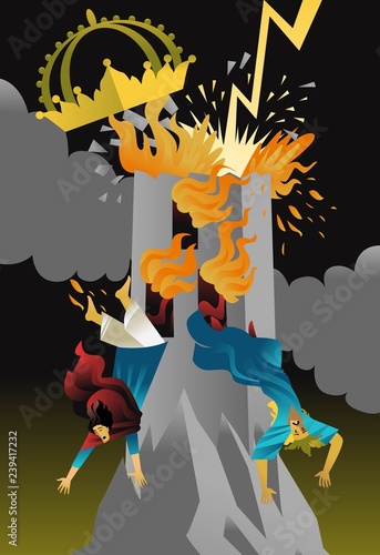 the tower tarot card