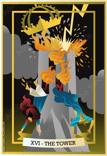 the tower tarot card