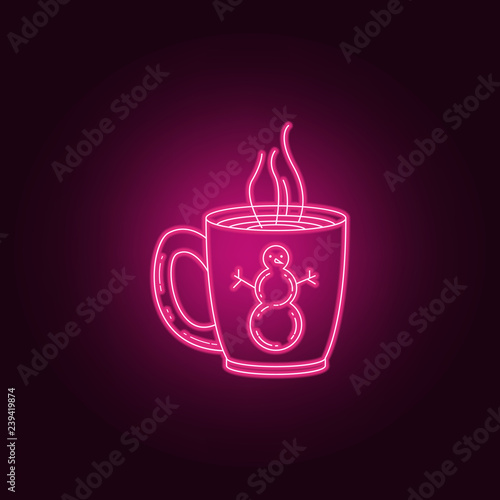 hot chocolate icon. Winter icons universal set for web and mobile