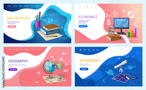 School or College Subjects, Stationery and Books