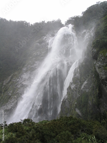 Nature in New Zealand. Milford Sound. South Island