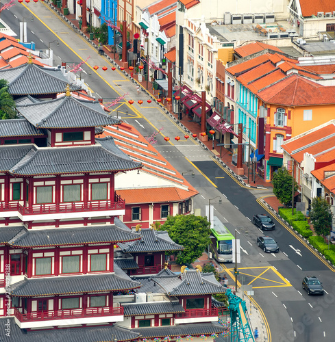 Cityscape of Singapore Chin...