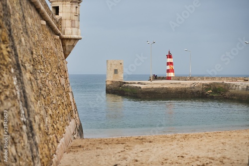 Leuchtturm an der Burg