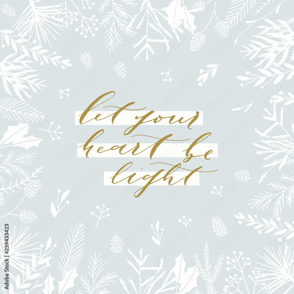 Christmas greeting card. Christmas greeting card.
