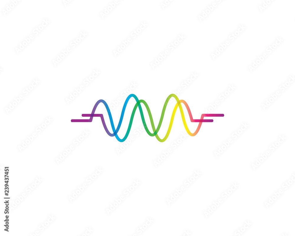 pulse icon vector template illustration pulse icon vector template illustration