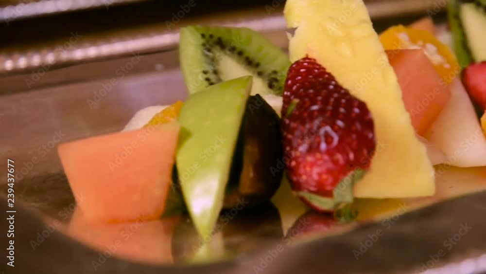 Vassoio di frutta fresca Vassoio di frutta fresca