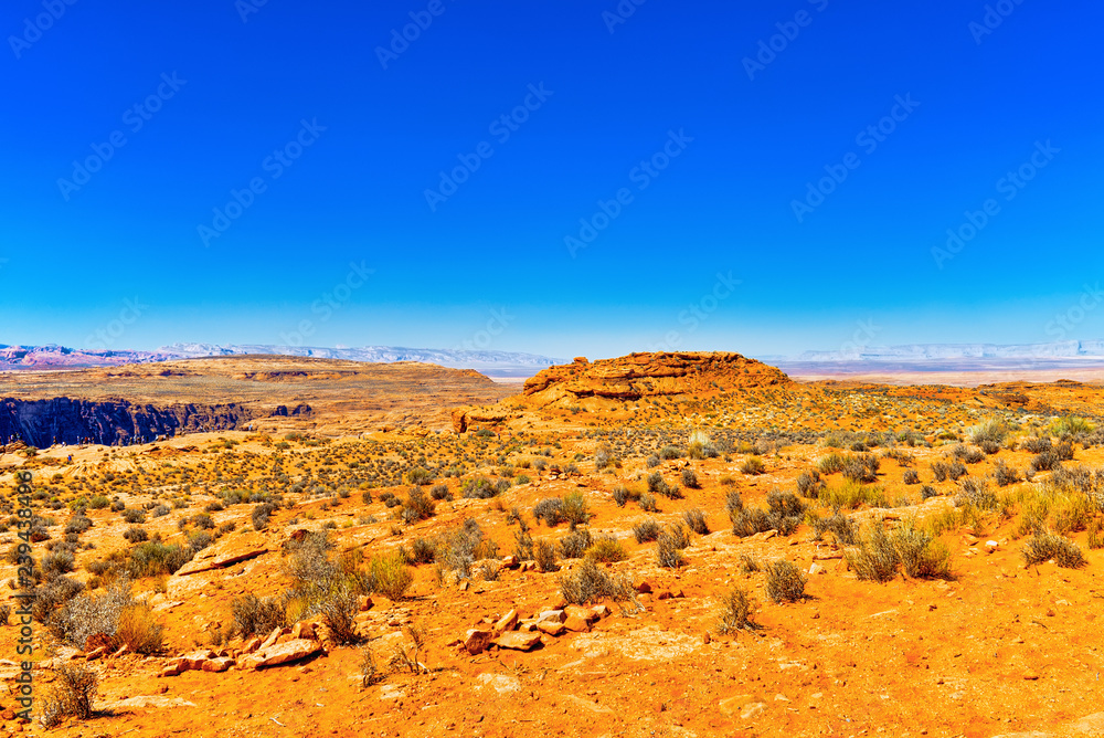 Beautiful scenic views of the state of Nevada.