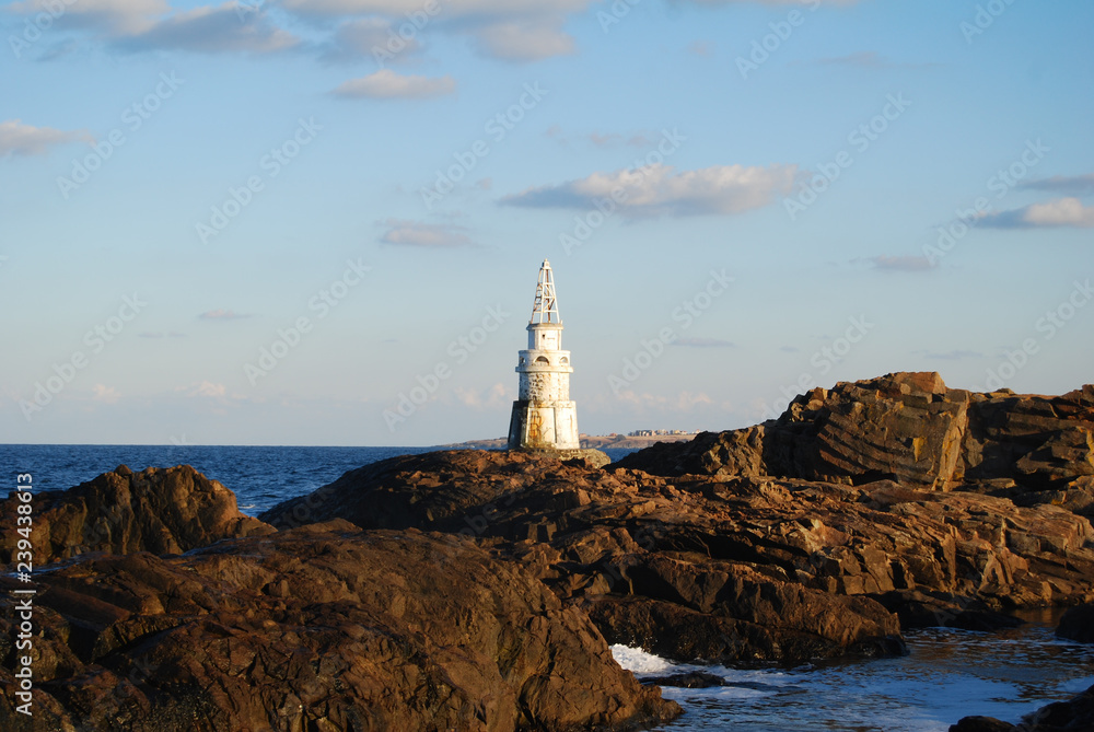 The Ahtopol lighthouse