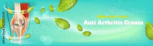 Banner Anti Arthritis Cream Natural Mint Extract