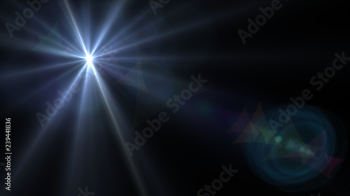 Digital abstract sun with flare natural overlays background with lights and sunshine wallpaper.