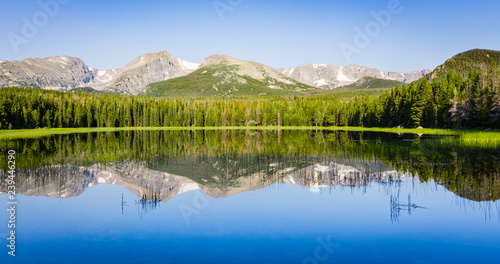 Mountain sunrise mirror lake © Bailey Photography