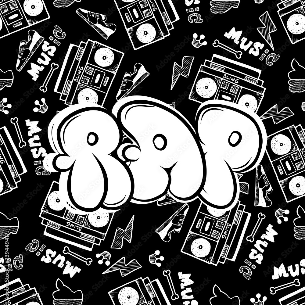Rapper Logo Rap Music Logo Symbolஸ்டாக் வெக்டர் (உரிமைத்தொகை இல்லாதது)  1940803177 | Shutterstock