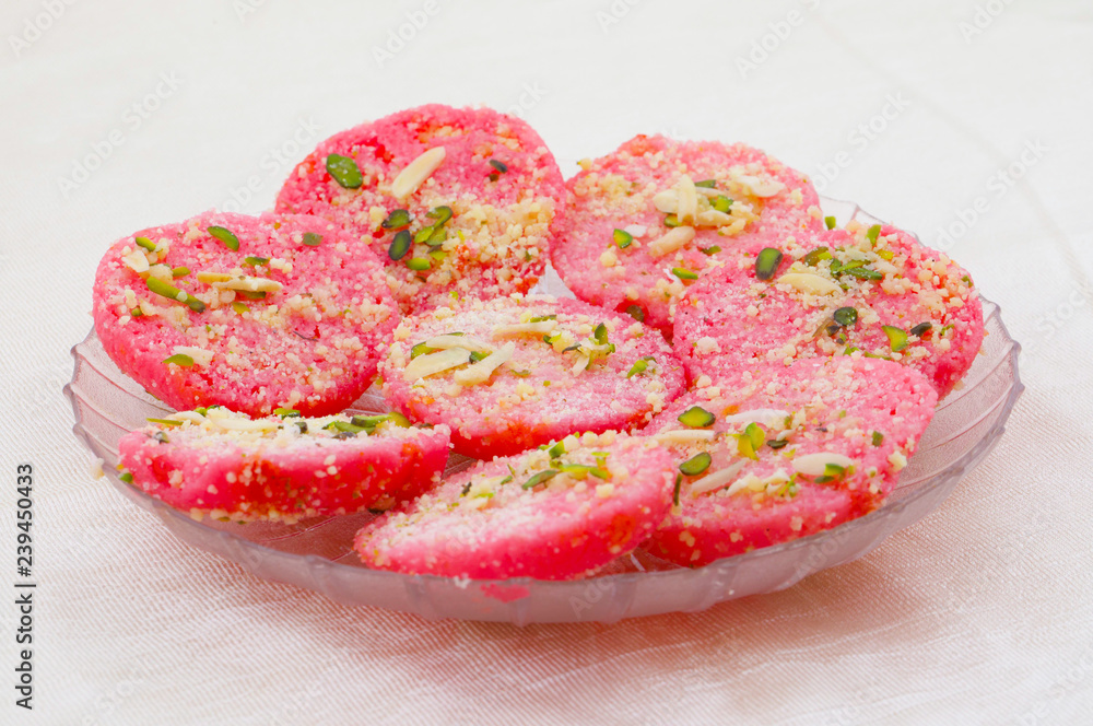 Indian Traditional Bengali Sweet Food Chena Toast Also Called Chhena
