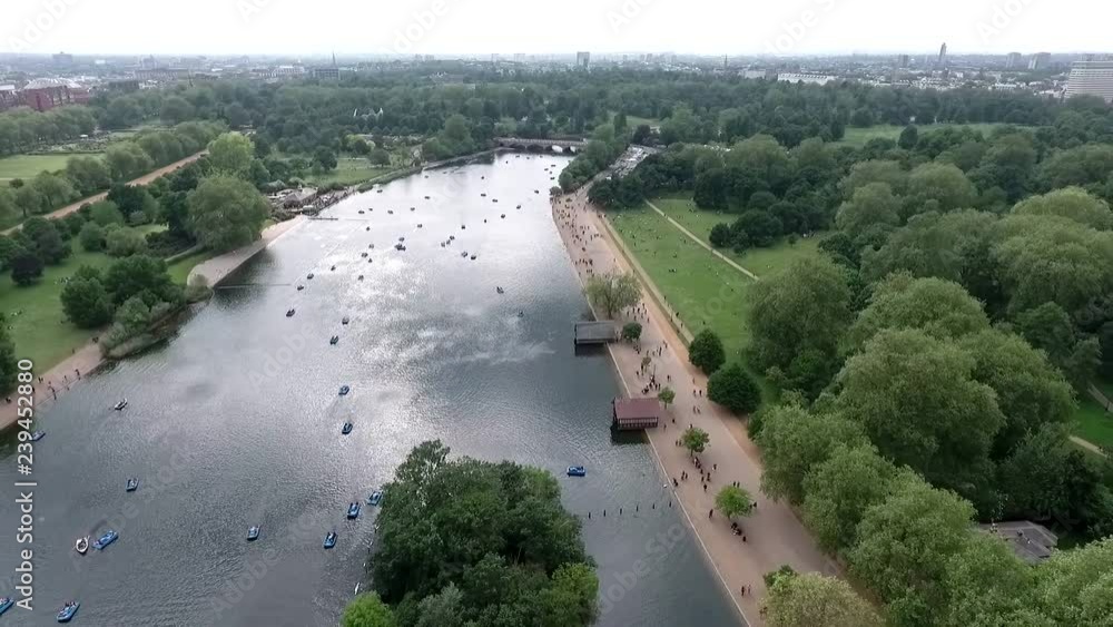 Beautiful landscape around Hyde Park, London, United Kingdom Beautiful landscape around Hyde Park, London, United Kingdom
