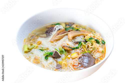 background, white, instant, soup, ramen, noodles, isolated, food, bowl, green, noodle, traditional, hot, meal, asian, asia, lunch, cuisine, sauce, cooked, japanese, egg, closeup, healthy, yellow, tast
