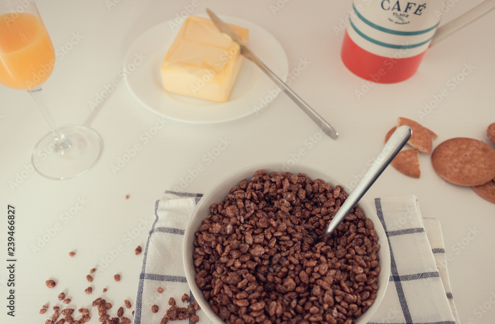 Obraz premium Tasty and full breakfast