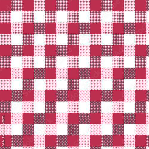 Vector Lumberjack plaid pattern. Alternating light red and white squares background. country pattern. Vector illustration