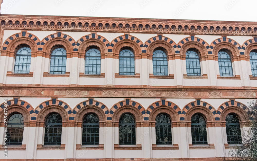 Obraz premium Milan, Italy Indro Montanelli park, civic museum of natural history