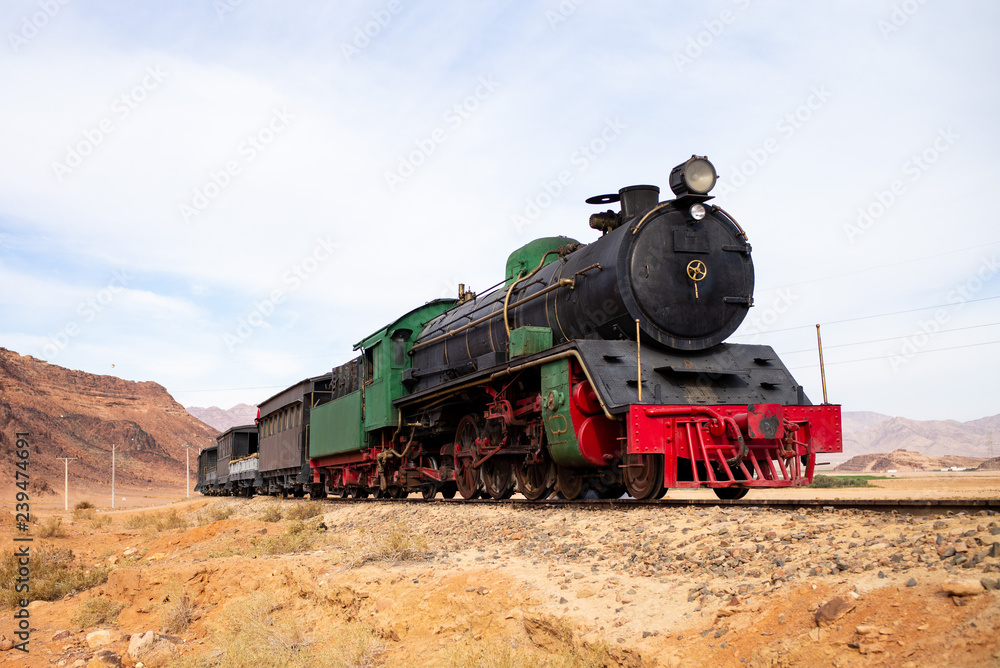 Obraz premium train à vapeur