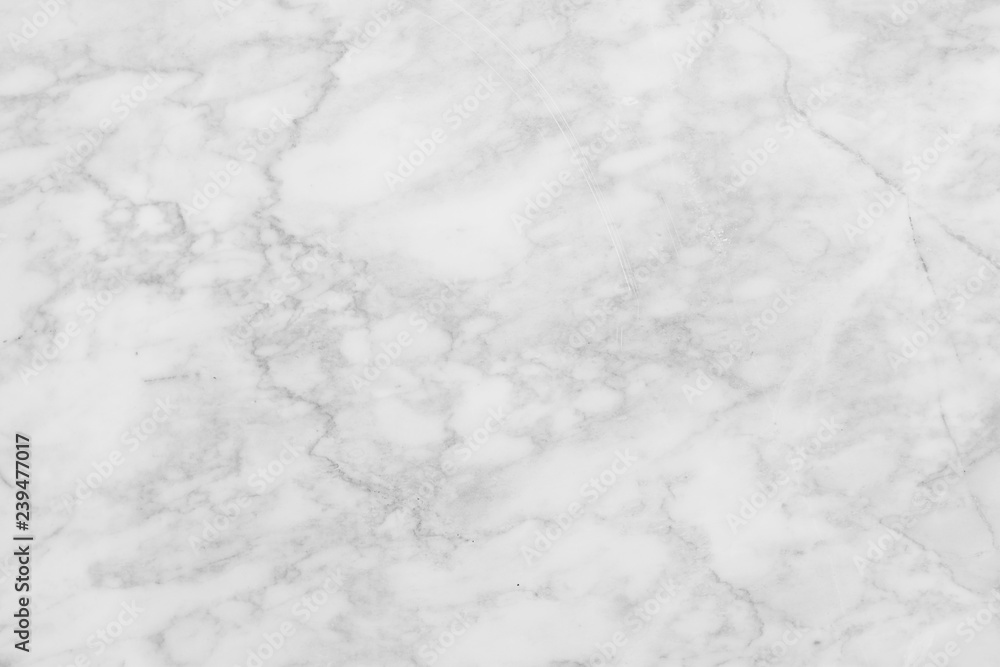 White marble patterned texture background. Marbles abstract natural black and white grey for interior design.
