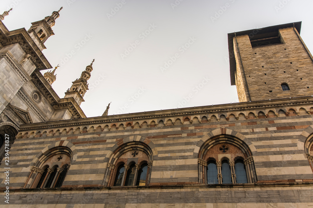 Como, Italy - Como gothic cathedral