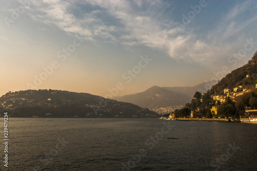 Como, Italy - lake Como landscape