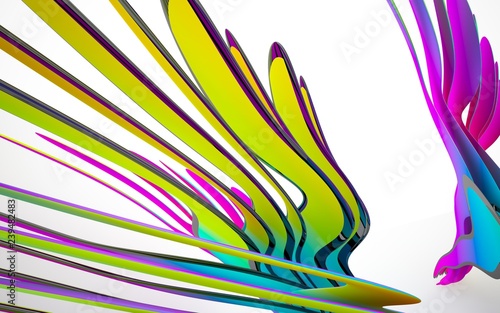 abstract architectural inte...