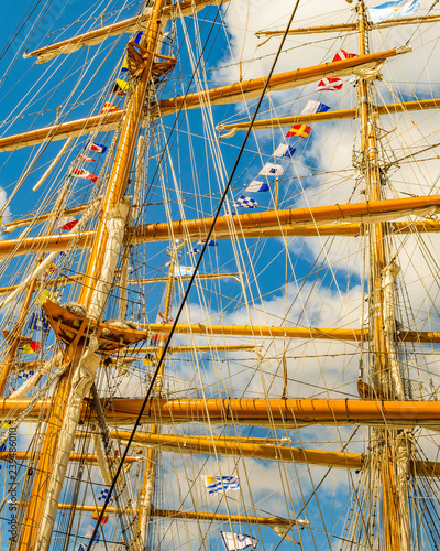 Sailing Ship Naval School Masts