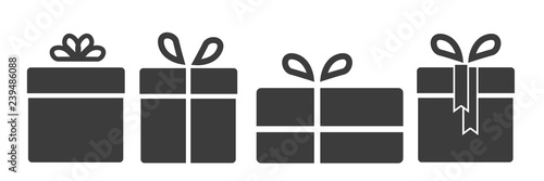 Piktogramm Set groß Geschenke
