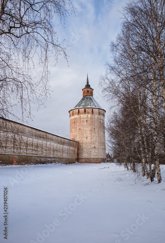 Moscow Tower of Kirillo-Belozersky Monastery