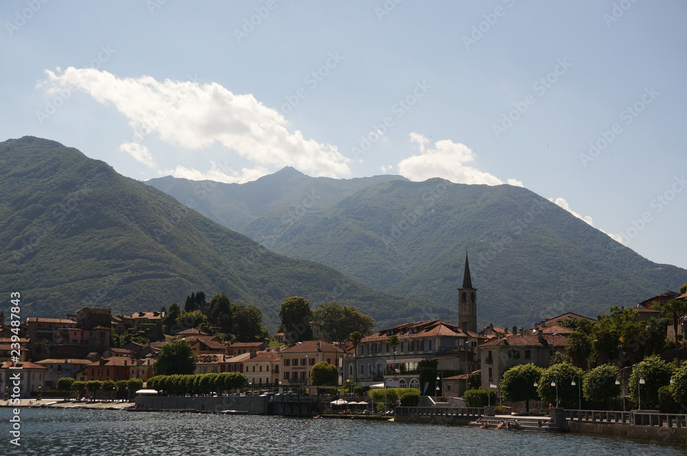 view of Baveno Italy