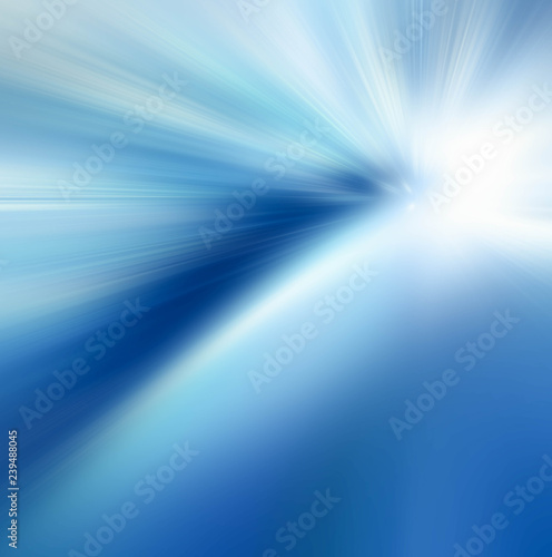 blue blur abstract background