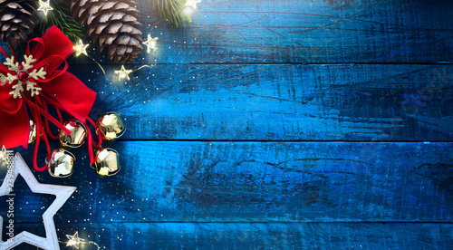 Christmas banner. Background Xmas design for Horizontal christmas poster, greeting cards, headers, website