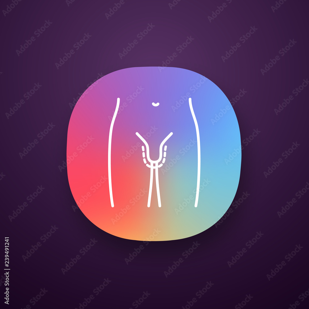 Penis enlargement surgery app icon Stock Vector Adobe Stock