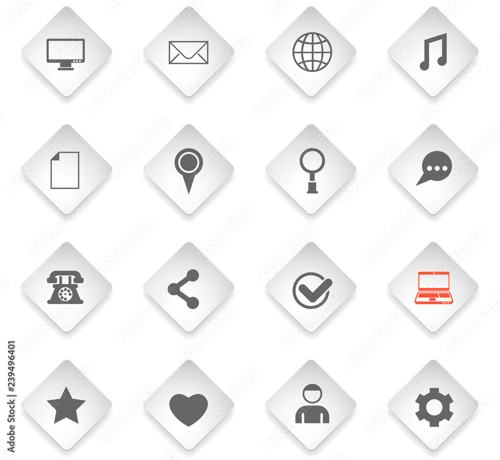 social media icon set social media icon set