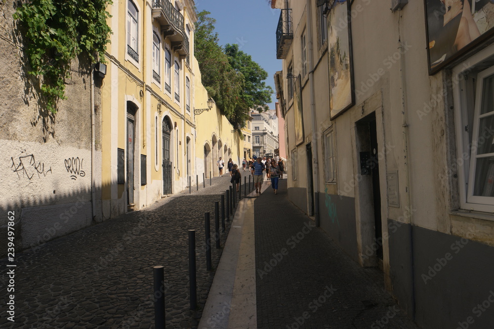 Fototapeta premium lisboa street