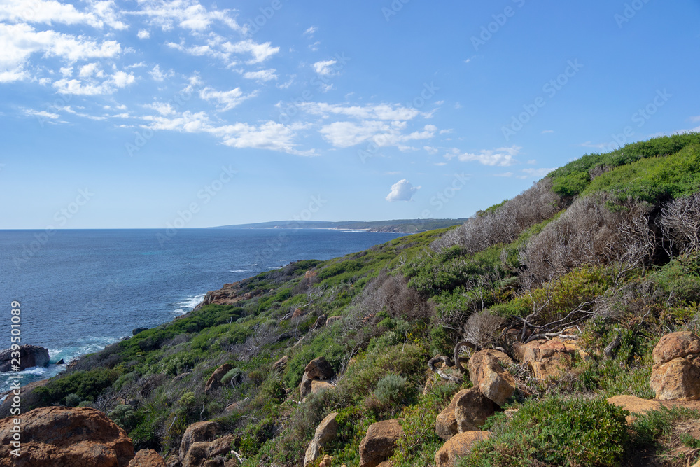 Landscape of a isolated beach in Australia at sunny day Landscape of a isolated beach in Australia at sunny day