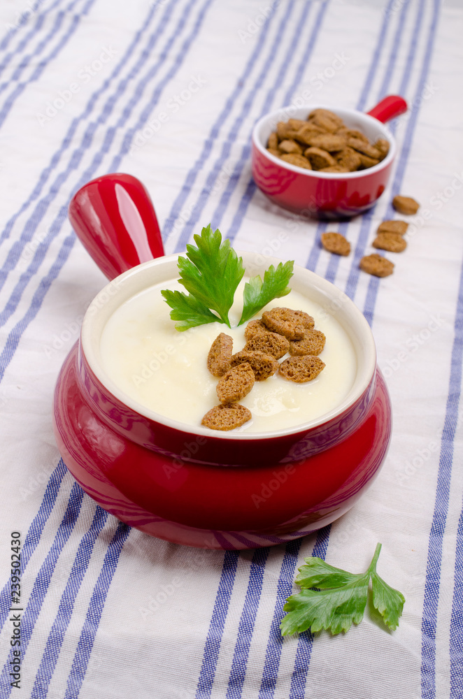 Thick vegetable cream soup Thick vegetable cream soup