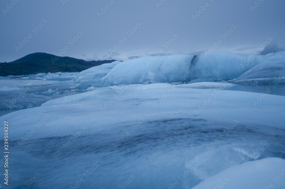 Obraz premium ヴァトナ氷河