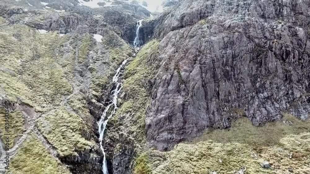Glen Coe Highlands scotland aerial shot hiking and panorama view Glen Coe Highlands scotland aerial shot hiking and panorama view