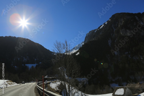 fotografias de paisajes varios nieve arboles montañas 