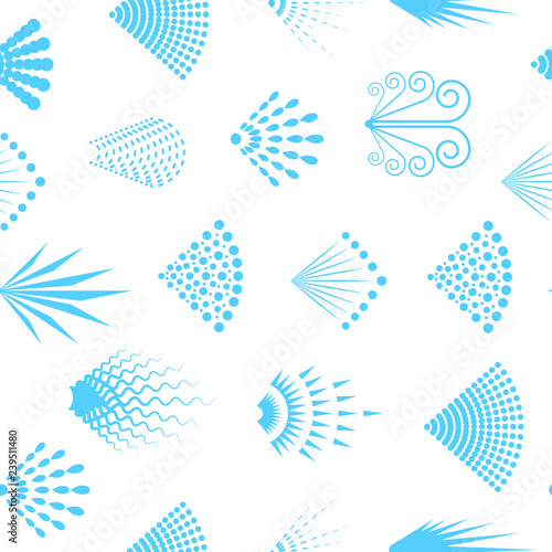 Cartoon Aerosol Spray Seamless Pattern Background. Vector