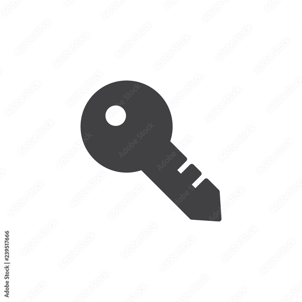 Key vector icon. filled flat sign for mobile concept and web design. key simple solid icon. Password symbol, logo illustration. Pixel perfect vector graphics Key vector icon. filled flat sign for mobile concept and web design. key simple solid icon. Password symbol, logo illustration. Pixel perfect vector graphics