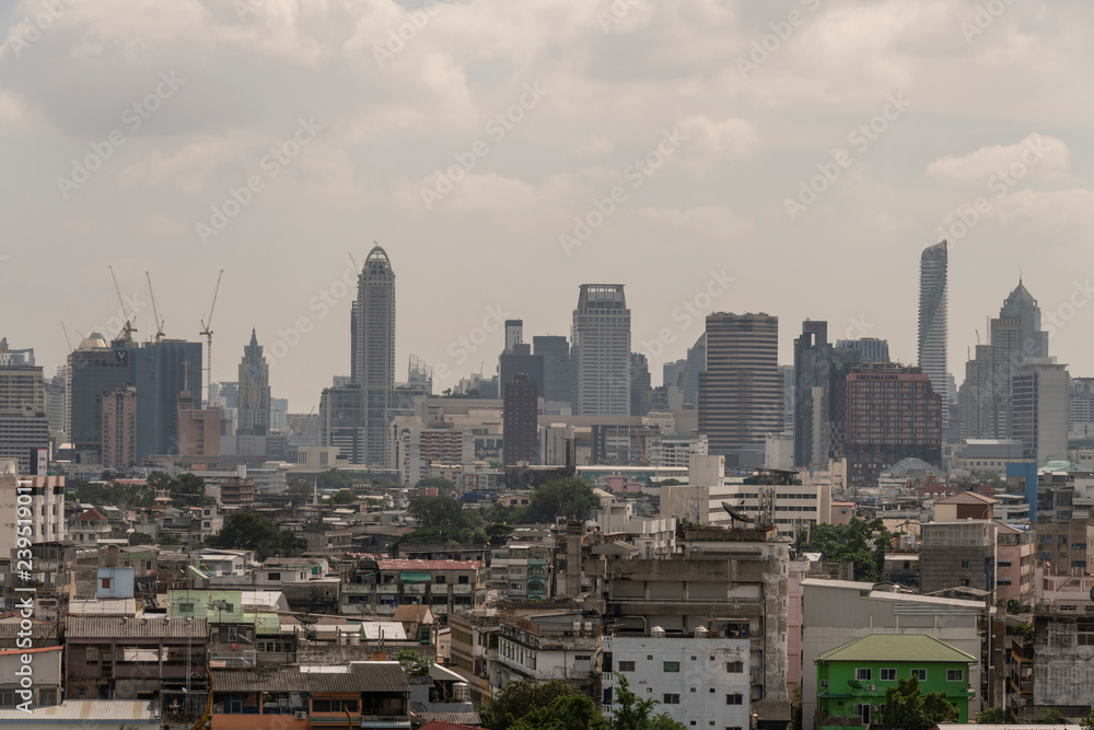 Vista panorámica de Bangkok