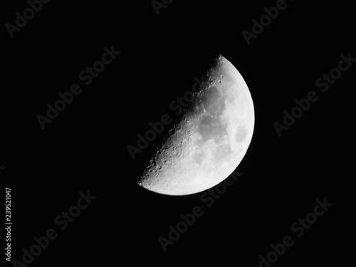 Photo of moon edited, moon close up photography, high zoom