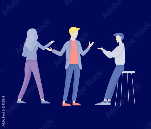 Businessmen making handshake, business etiquette, merger concepts office workers, clerks or managers talking