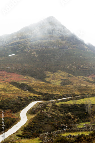 Mountain in autumn