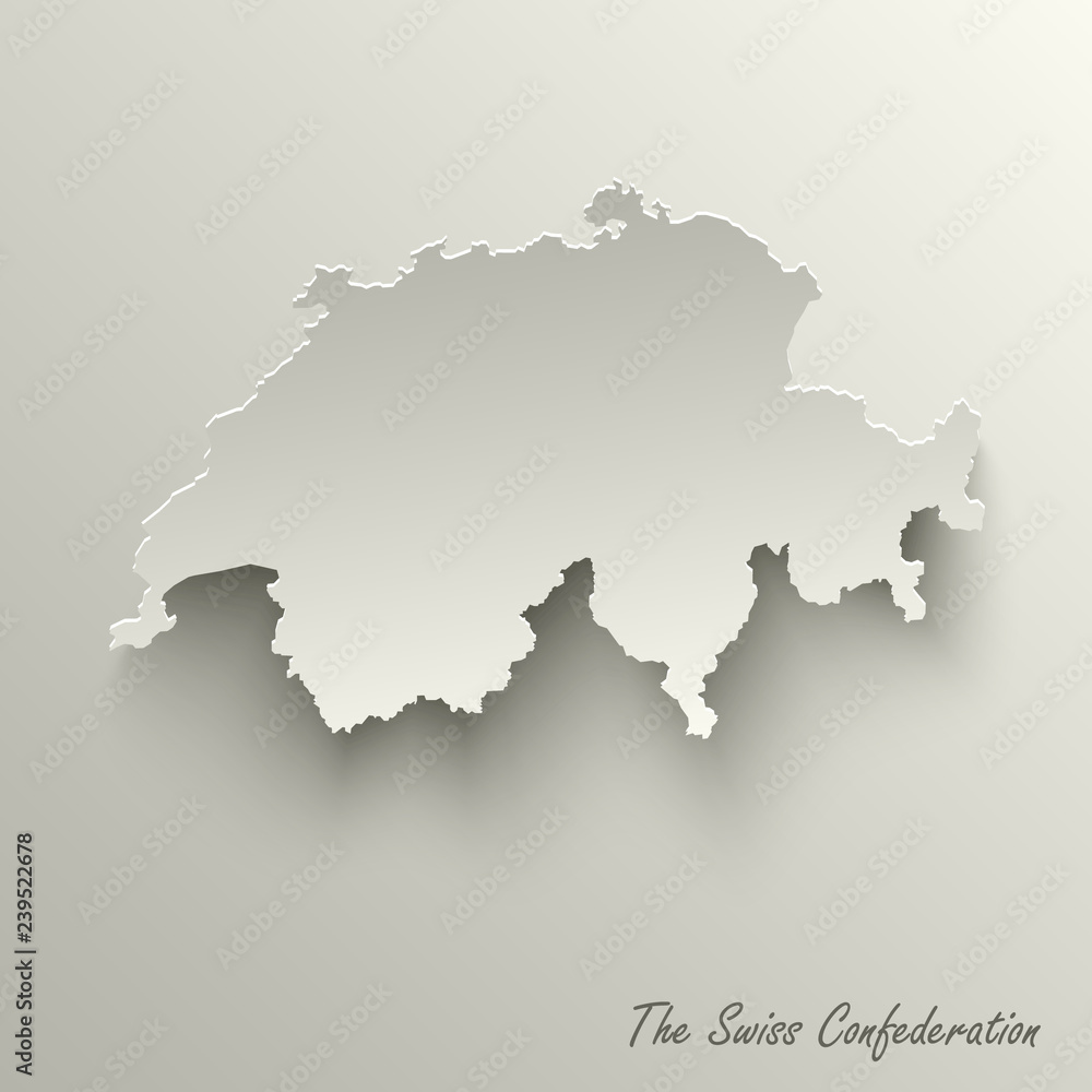 Abstract design map the Swiss Confederation template Abstract design map the Swiss Confederation template